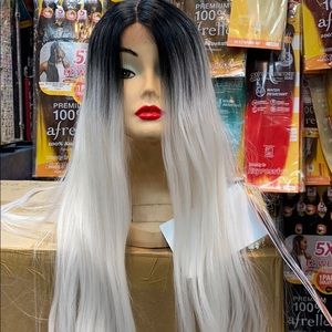 Lace front wig